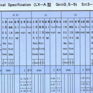 LX型單梁懸掛起重機(jī)